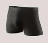 DOKiDOKi Men's 5-Piece Cotton Boxer Brief Set (XL Size) Black, Simple and Solid Color
