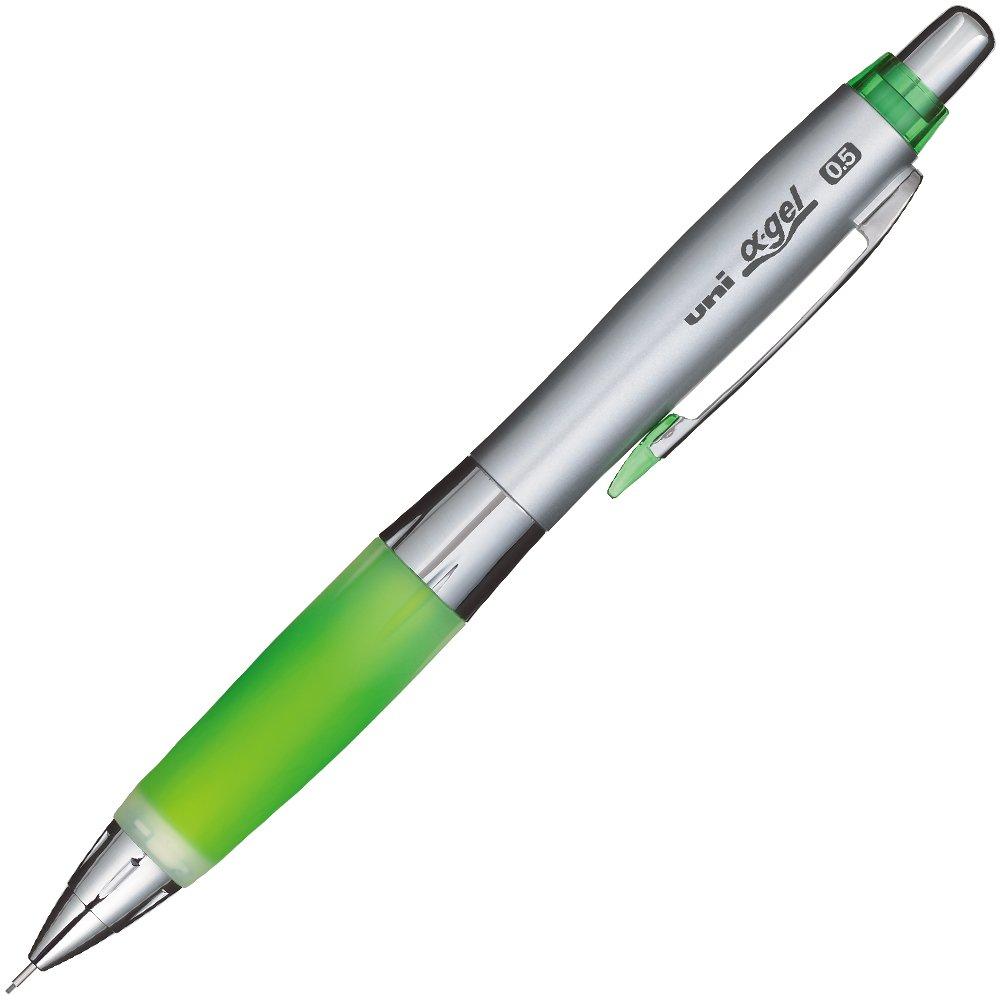 Mitsubishi Pencil Mechanical Pencil Alpha Gel Soft Yellow Green 0.5 M5617GG1P.5