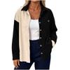 Women's Fashion Long Sleeve Loose Fit Jacket