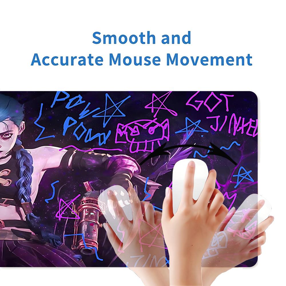 Dark Fantasy Warrior Large Gaming Mouse Pad Nonslip Rubber Base Waterproof Desk Mat For Office Pc Laptop