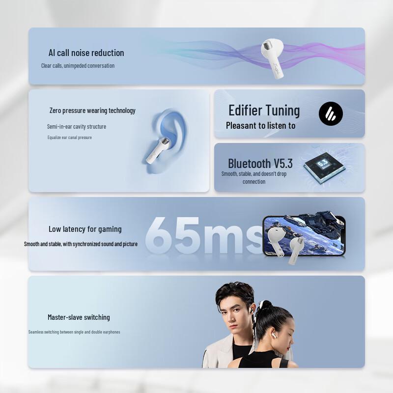 EDIFIER Zero Buds True Wireless Earbuds