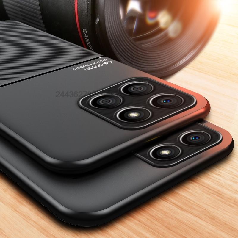 Luxury Soft Silicone Stripe Case For Honor X8B High Quality Anti-Fingerprint Camera Protection Cover Cases TPU Bumper Shell