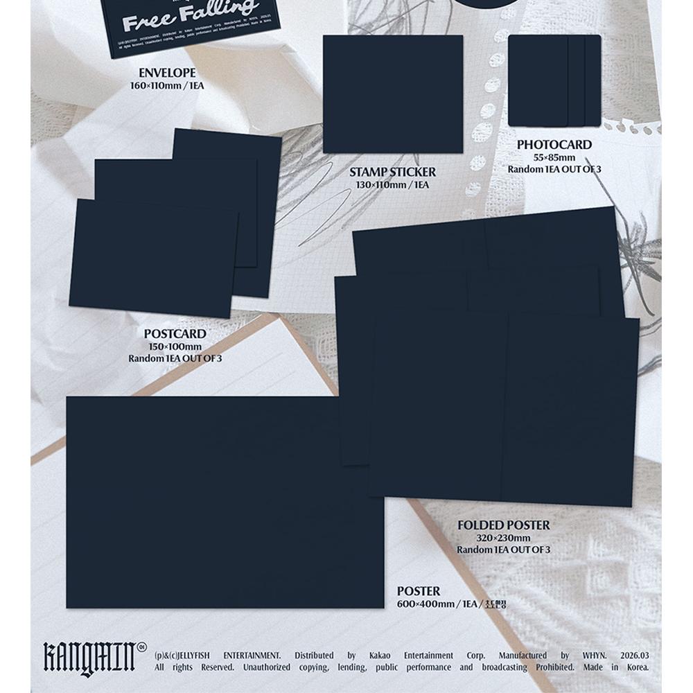 [Pre-order] KANGMIN - Free Falling (1st Single)