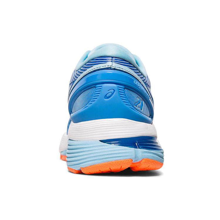 Ny Asics Gel Nimbus 21 Bred 'Blue Coast Skylight' Dame 1012A155-400