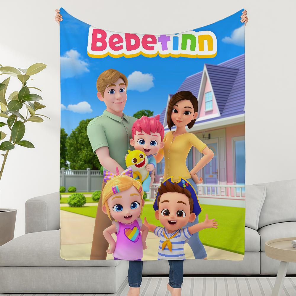 Coperta Carina Morbida Calda Pelosa Plaid Super Giocattoli per Bambini Letto B-BebefinnS-ES Divano Auto dei Cartoni Animati Culla