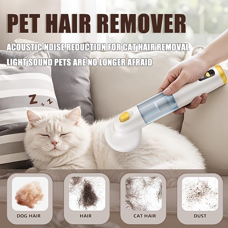 Pet Vacuum Cleaner with a Pet Brush, Capable of Combing And Suctioning Simultaneously, 4KPA Suction Power, High-Quality Lithium Battery