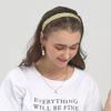 LALA African Pattern Hairband - MUSTARD