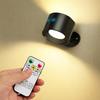 Colorful RGB Eye-Protecting Bedside Lamp with Remote, USB Charging, Human Body Induction, and Magnetic Wall Mount