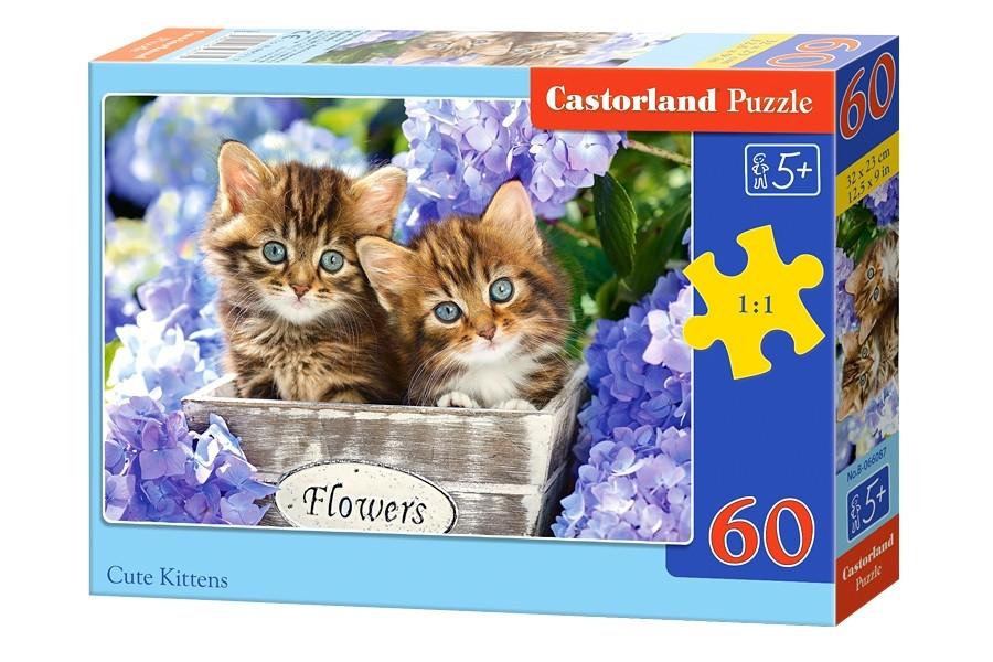 Buy Castorland cute kittens 60 pcs 60pc(s) (b066087) at affordable