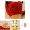 Cute And Soft Squirrel Plush Toy For Kids Dinosaur Dressup And Bee Costume Included