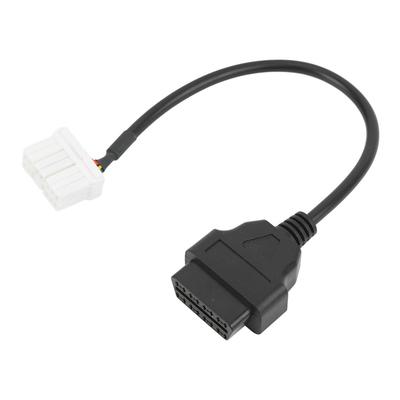 12 Pin OBDII Male Female Connector Diagnostic Converter Cable Replacement for Tesla Model S X