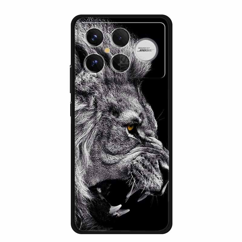 For Redmi K90 Pro Max Case Flowers Soft Silicone TPU Phone Cases for Xiaomi RedmiK90 Pro Max Shockproof Animals Protective Cover
