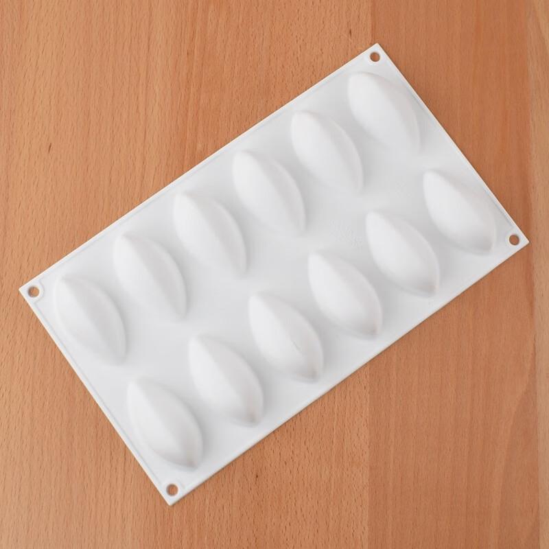 12-Cavity Mango Silicone Mold