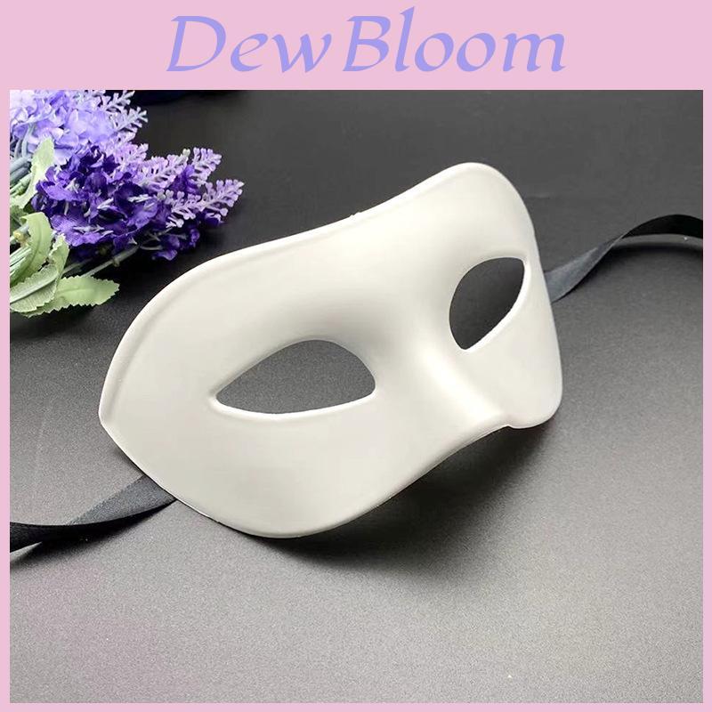 Christmas Celebration Mask With Halfface Design For Men Vintage Style Plastic Prop