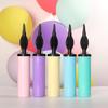 Macaron Bright Color Portable Two-Way Hand Push Wedding Balloon Inflator