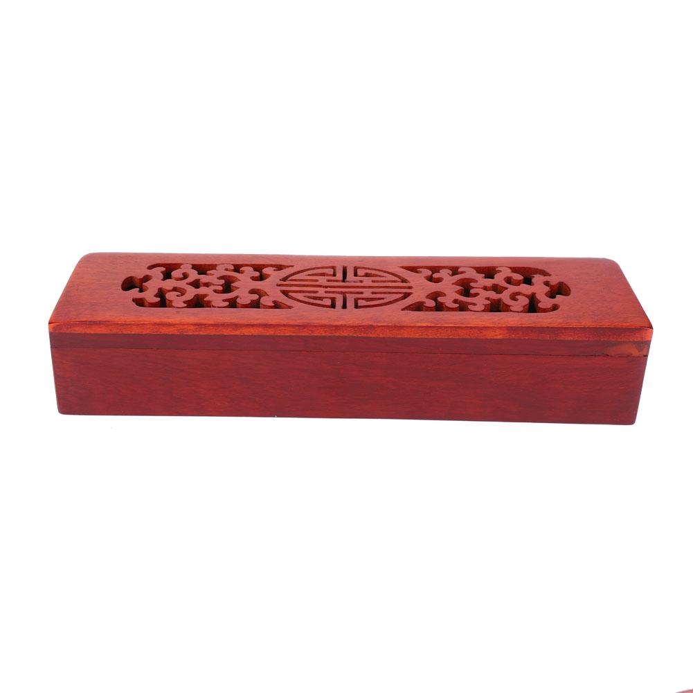 

Вьетнамская коробка для палочек из нанму, подставка для благовоний, ассортимент полых коробок для благовоний(# 3)