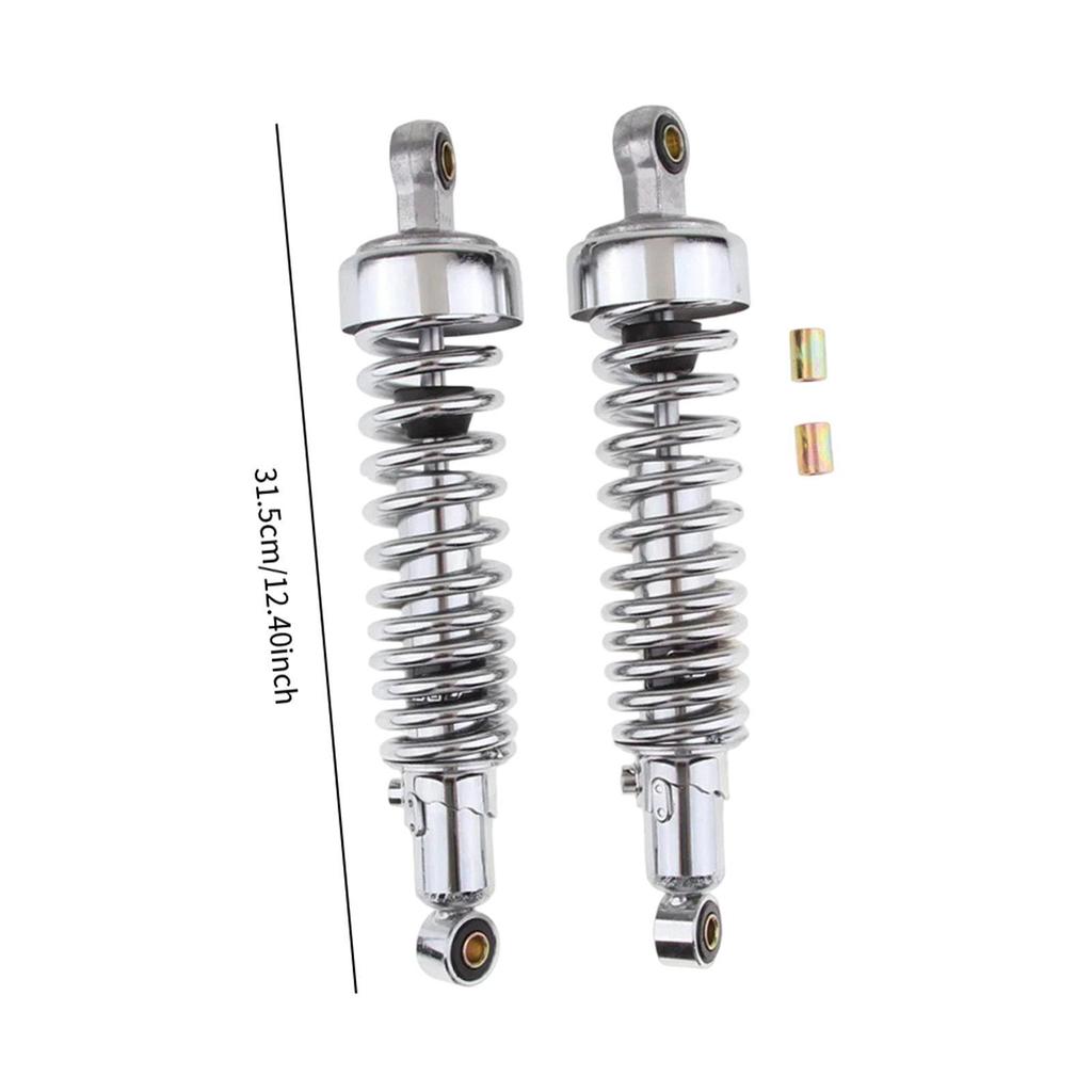 2Pcs Rear Shock Absorber Heavy Duty Upgraded Parts High Performance Accessories Strong Load Bearing Weighted Replaces for Yamaha