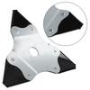 230mm  3Teeth Manganese Steel Lawn Mower Trimmer Blade Brush Cutter Manganese Steel Garden Lawn Mower Tool Parts