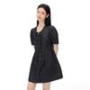 LEDIN Women's Denim Short Sleeve Dress