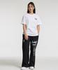 CREAM SODA LAB Quarter Wide Elastic Waist Pants Black