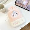 Hand-Tucking Hot Water Bag Winter Stuffed Water Injection Hand Warmer Student Portable Cartoon Cute Furry Hot-Water Bag Female