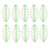 10PCS Metal Fishing Feeder Lightweight Bait Thrower Portable Carp Fishing Feeder  Fishing Tackle