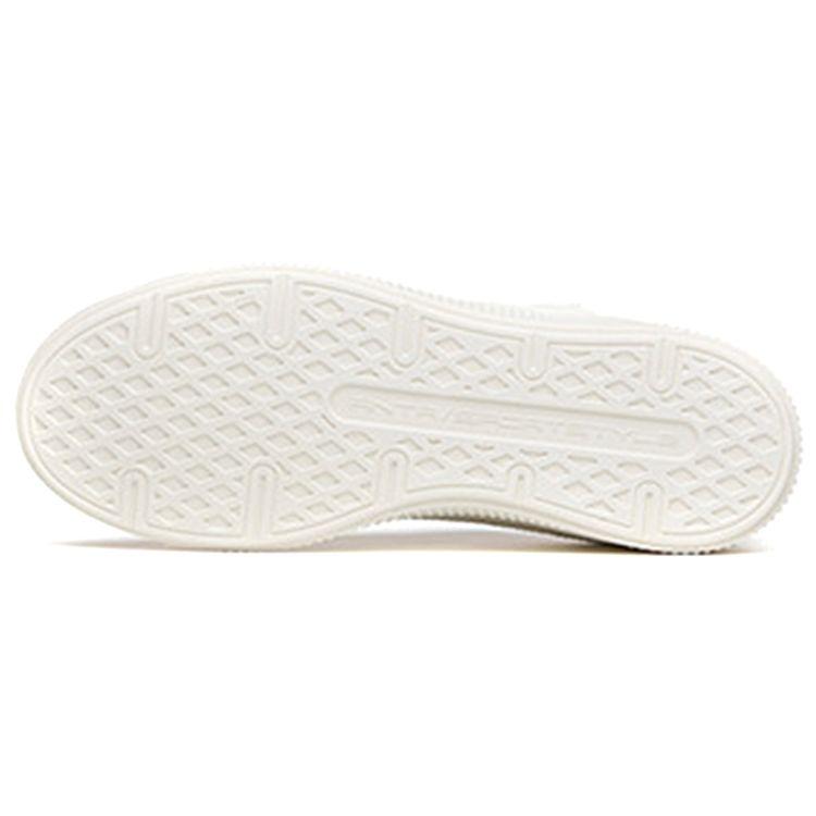 Anta Lightweight Durable Skate Shoes Women Sneakers Ivory-White 122138062-4