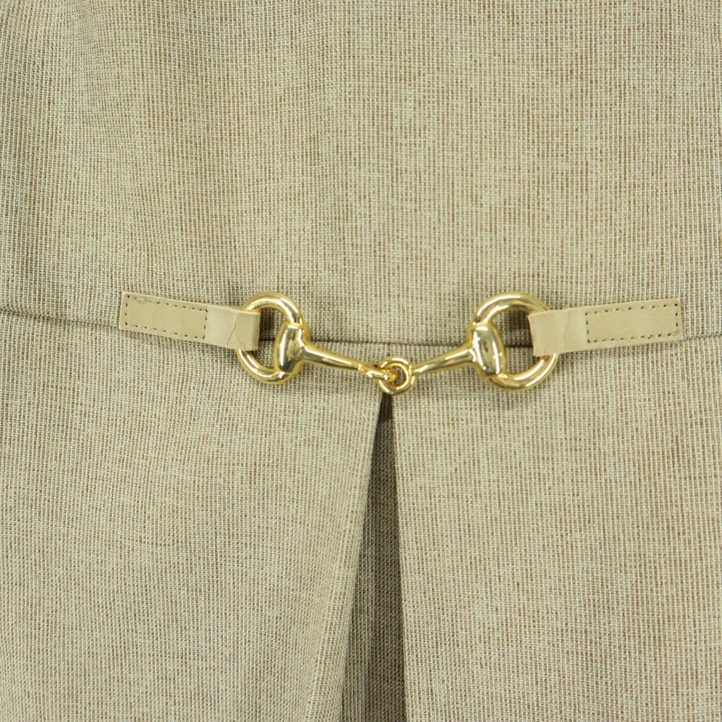 Schönheitsprodukte dreiviertel in Japan hergestellt Ärmelloses Jumperkleid M Beige Damen Gebraucht