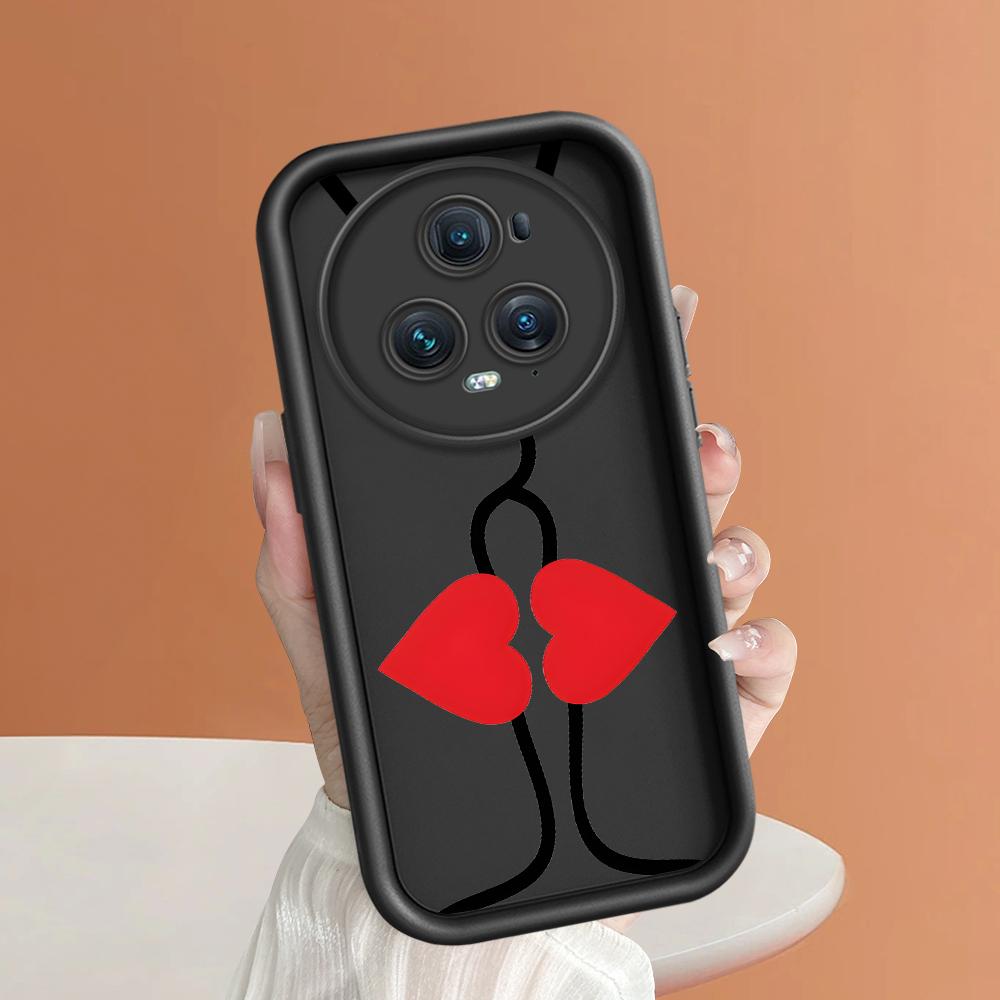 Soft Silicone Square Ladder Printing Pattern Phone Casing Full Cover Camera Shockproof Protection Rubber Case for Huawei Honor