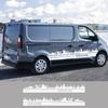 2 STÜCKE Autotüraufkleber Für Renault Trafic 3 2 MK1 MK2 MK3 Tuningzubehör Camper Van Seitenstreifen Grafiken Vinylfolie Aufkleber