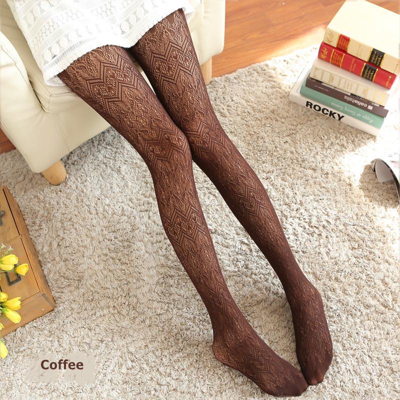 Sexy Lace Thin Stockings for Women White Nylon Lolita Long Stocking Transparent Pantyhose Tights Female Dress Medias De Mujer