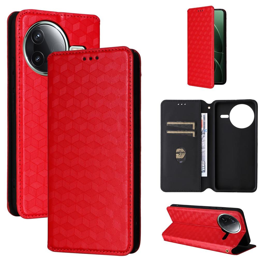 Flip Cover for Xiaomi Poco F7 Ultra PU Leather Full-Body Protection [RFID Blocking] Phone Case