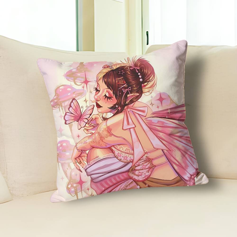 M-Melanie Singer M-Martinez Anime Celebrity Merchandise All-Match Printed Pillow Case Sofa Car Office Room Decoration Protector