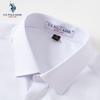 U.S. Polo Assn. Camisa de manga larga para hombre de mezcla de seda