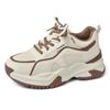 Thick-soled dad shoes autumn and winter new sports and leisure single shoes students increase height and look thin