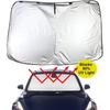 Car Windshield Sunshade Thickened Folding Front Window Sunshade Sun Protection Heat Insulation Car Sunshade for Model 3/Y
