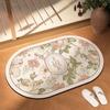 American Bathroom Mat Toilet Non-slip Mat Household Non-slip Toilet Door Diatom Mud Quick Drying Absorbent Carpet