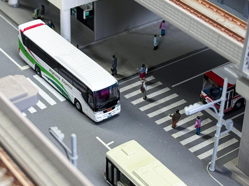 The Bus Collection Bus Collection Tono Railway 80th Anniversary Set of 3 Diorama Supplies