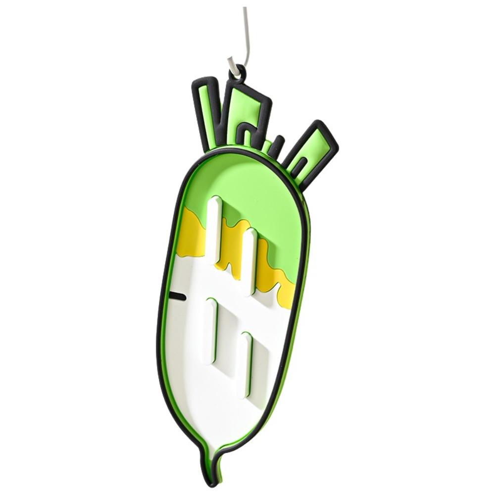 

3PCS Cabbage Shape Pot Lid Holder Carrot Pattern Hanging Insulation Pad Portable Cartoon Cutting Board Pad Kitchen Storage other