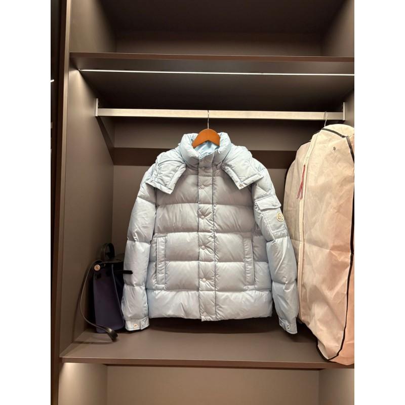 Premium Winter Hooded Down Jacket Men Women 86-90% White Duck 250-300g Fill Water Wind Resistant 700 Loft Nylon