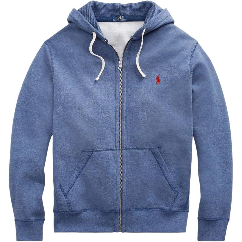 Polo Ralph Lauren Pony Embroidered Zip-Up Hoodie Long Sleeve Men hoodies 710625887-038