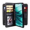 For Xiaomi Redmi Note 14 Pro+ 5G/Xiaomi Poco X7 5G/Xiaomi Redmi Note 14 Pro 5G Leather Case with 10 Card Holder Phone Cover Stand