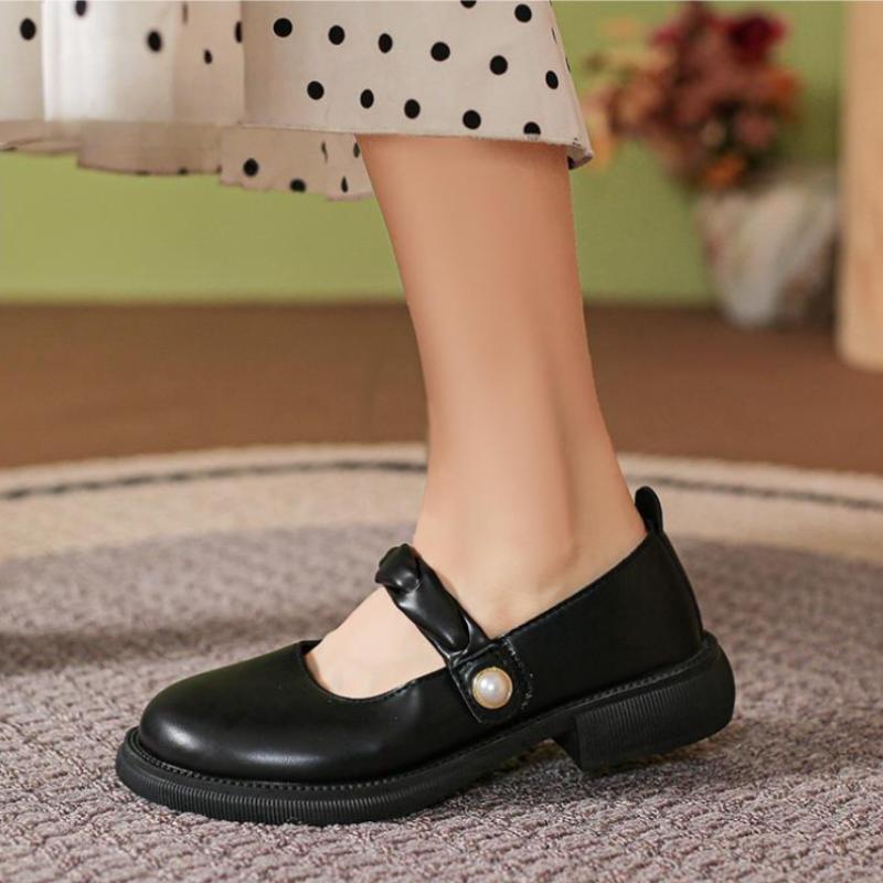 Korean Version Shallow Mouth Single Shoes Female 2024 New Fashion Casual Simple All-match Color Matching Women Shoes Summertime