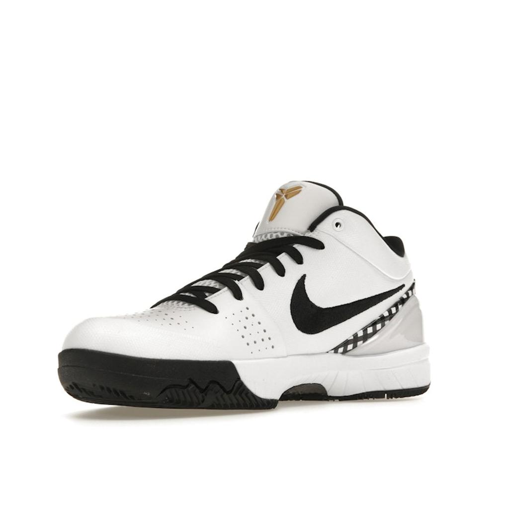 Nike Zoom Kobe 4 Protro Mambacita Unisex Sneaker Weiß Schwarz Metallic-Gold FJ9363-100