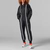 Adidas X Stella McCartney Color Block Casual Sports Long Sleeve Jumpsuit Women Jumpsuit Black HB6065
