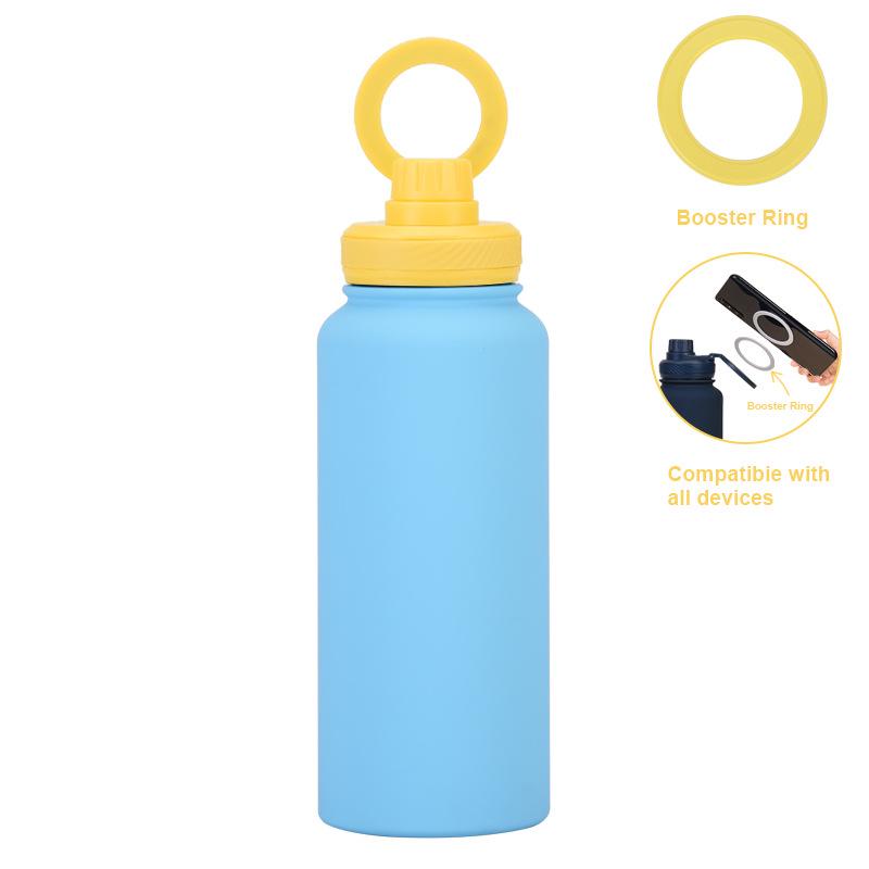 2026 Magnetic Mobile Phone Holder & 1L Stainless Steel Insulated Sports Water Bottle