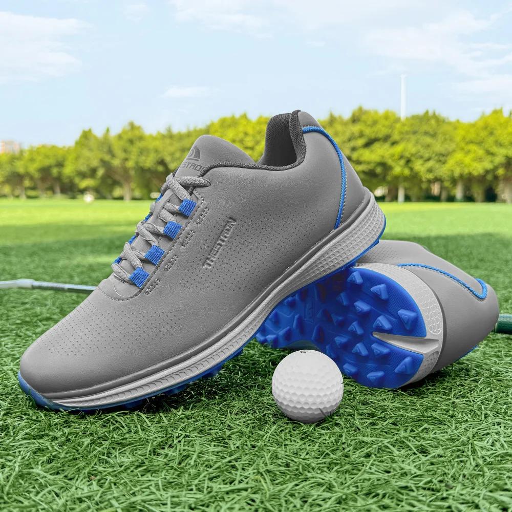 Golf Shoes Men Professional Lightweight Golfing Sneakers Male Walking Golfers Cushioning Footwears