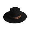 Retro Arrow Top Vegan Suede Hat 9cm Wide Brim Fedora Hat for Women Men Suitable for Pyrography Painting Gifts Party Etc
