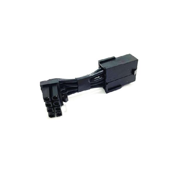High Quality 3cm 90degree elbow 8pin Male to 8 pin female PCIE GPU Video Card power extension cable