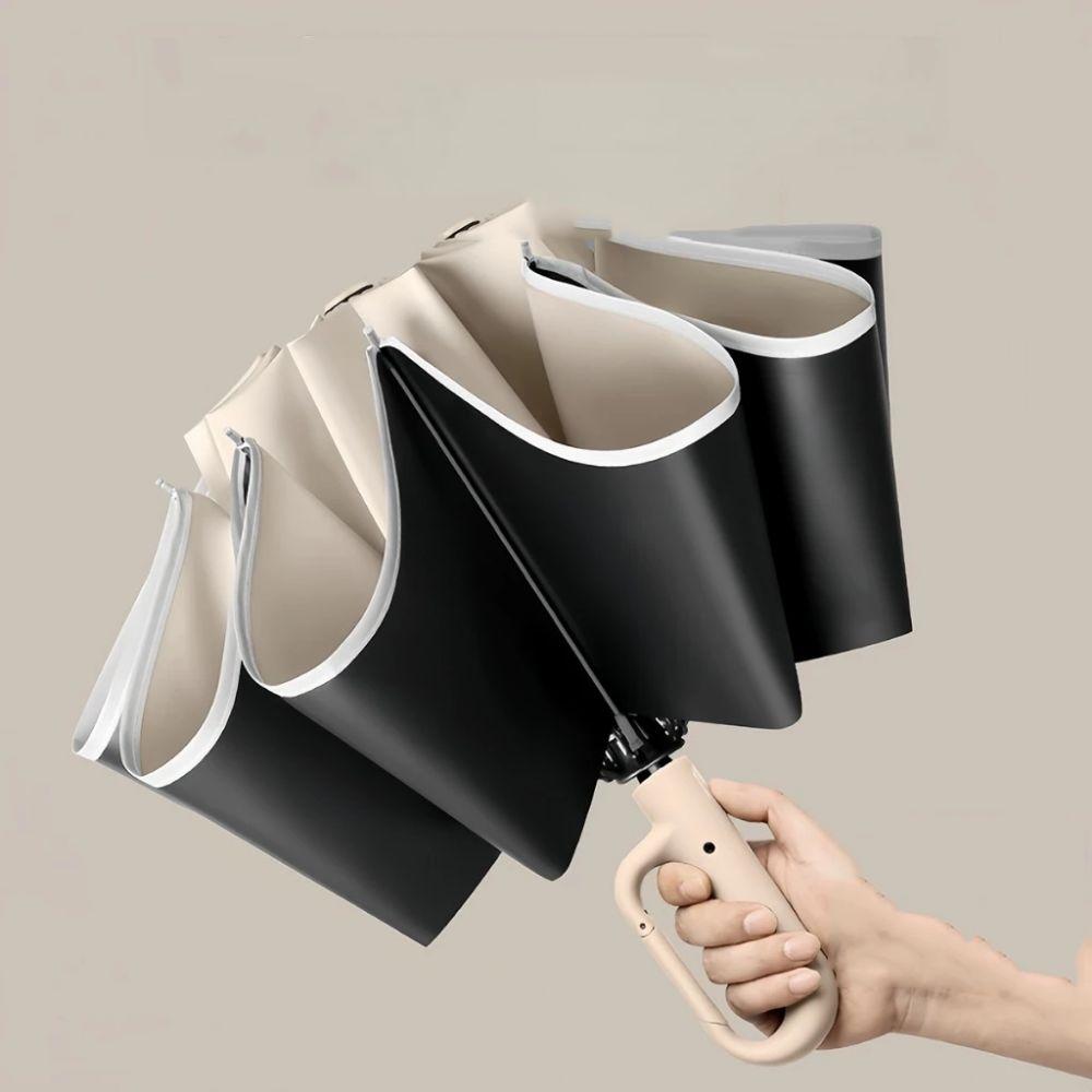 with Ring Buckle Reverse Folding Umbrella UV Protection Women's Parasol  Men's Business